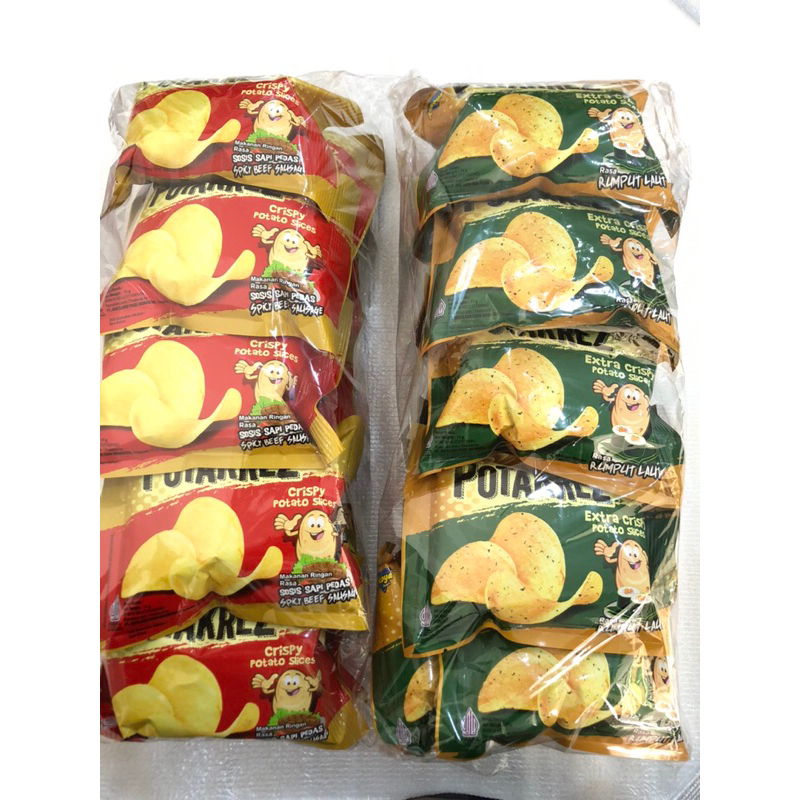[KIKOYA] Potakrez Potato Snack (1 Pak isi 10 Pcs)