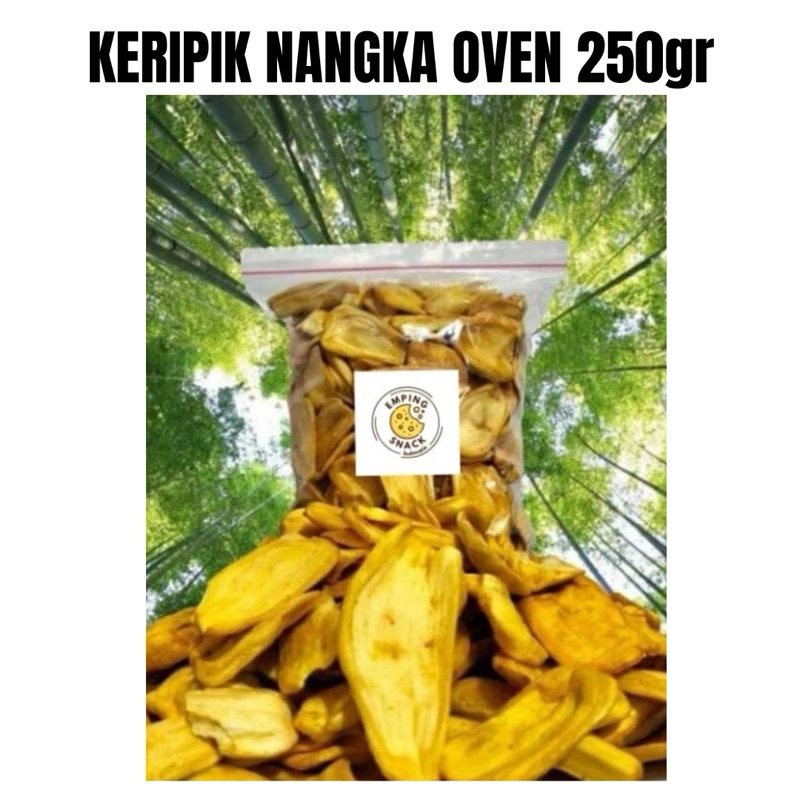 

Cemilan Keripik Nangka Oven Ukuran 250gr Super Laris Dan Best Seller