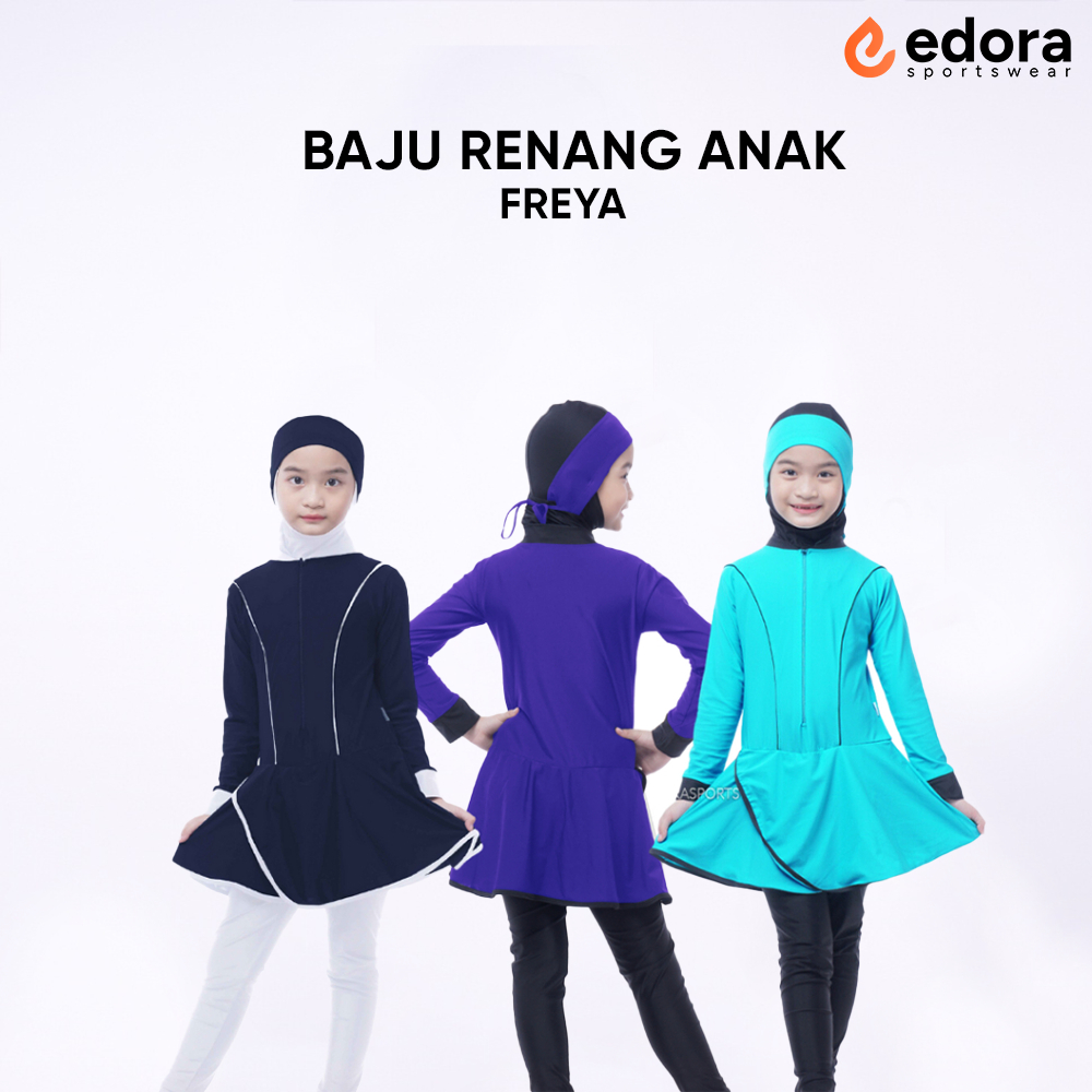 Edora Sportswear - Baju Renang Anak Muslimah Freya Kids