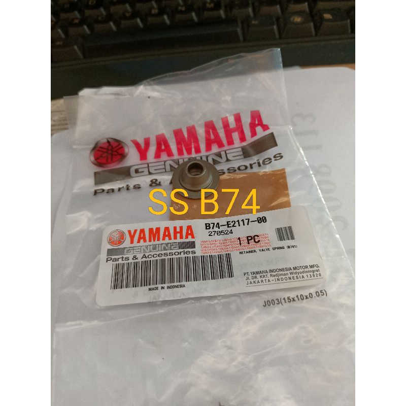 reatiner valve spring topi rumah kuku payung klep x max 250 origional b74 e2117 00