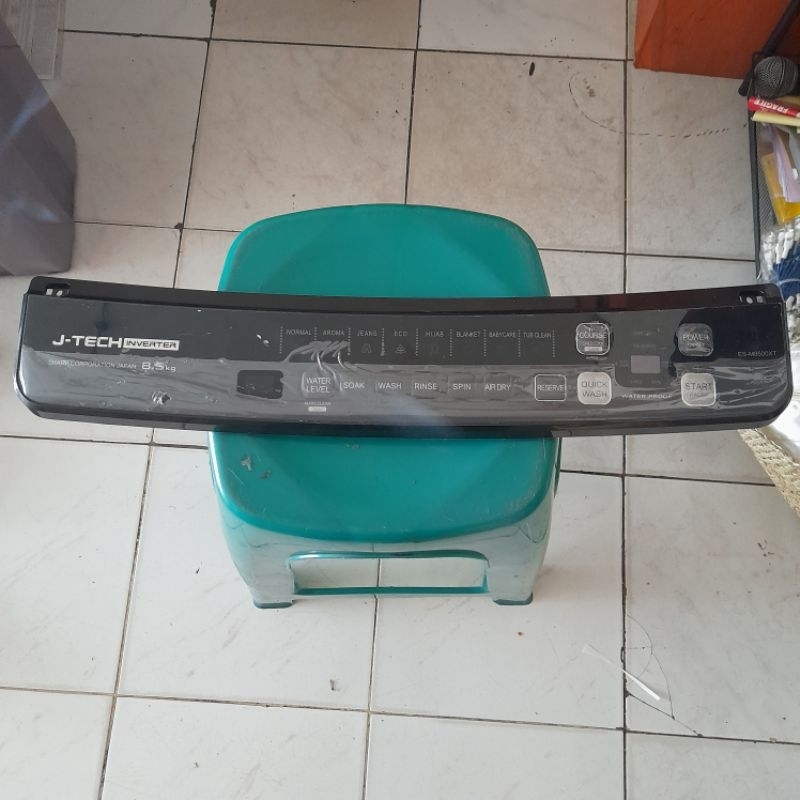 Cover Modul Mesin cuci Sharp J-TECH INVERTER ES-M8500XT 8,5kg