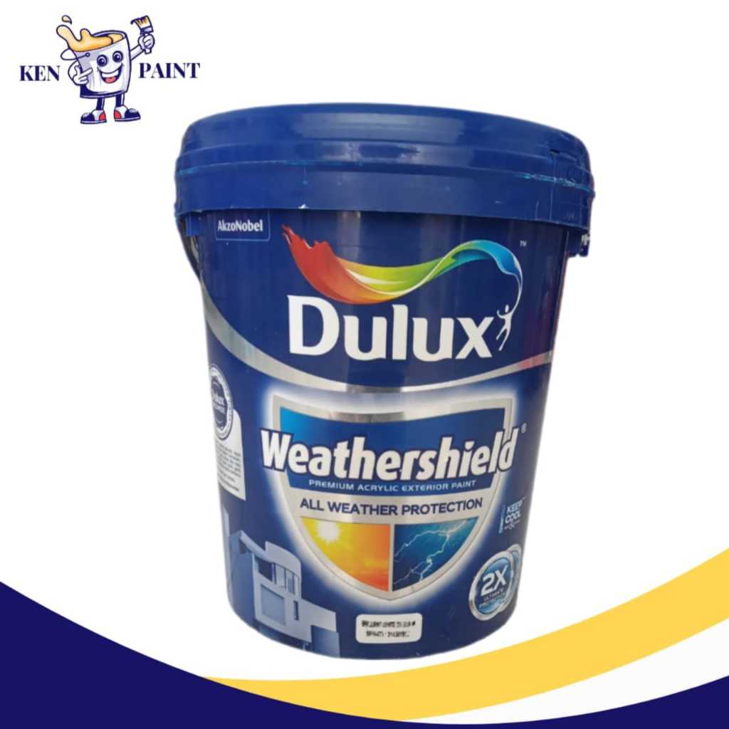 CAT TEMBOK LUAR DULUX WEATHERSHIELD 20KG