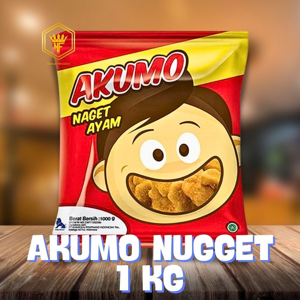 

AKUMO NUGGET 1KG, 500GR, 250GR