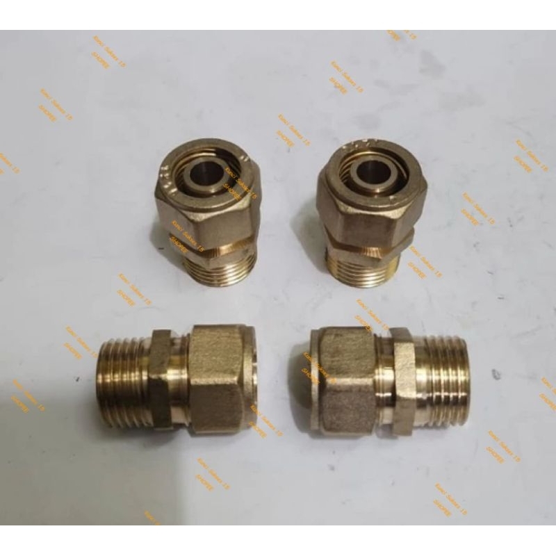 Sok Drat luar Air Panas 1/2" inch / Sok Pipa Drat Luar / Sok Drat Luar