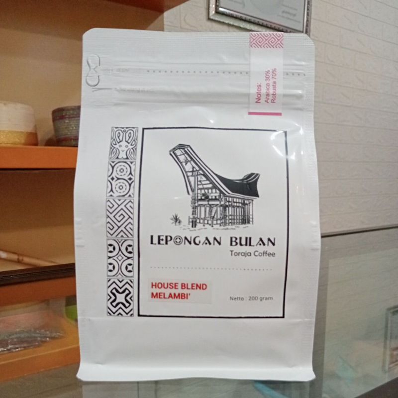 

Kopi Bubuk Toraja Blend 200gr Lepongan