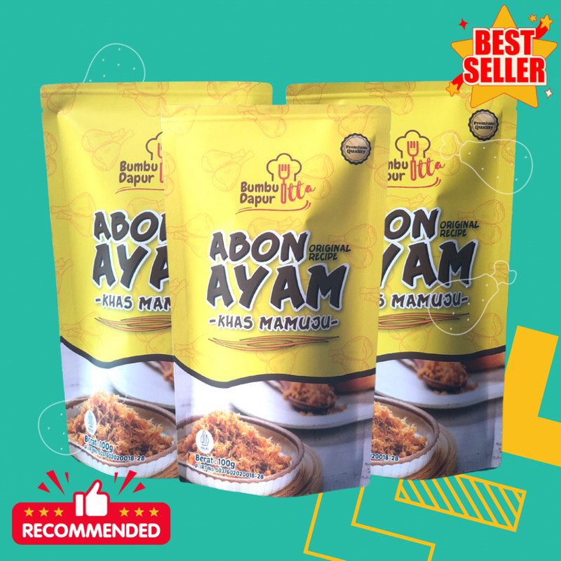 

Abon Ayam 3 pcs