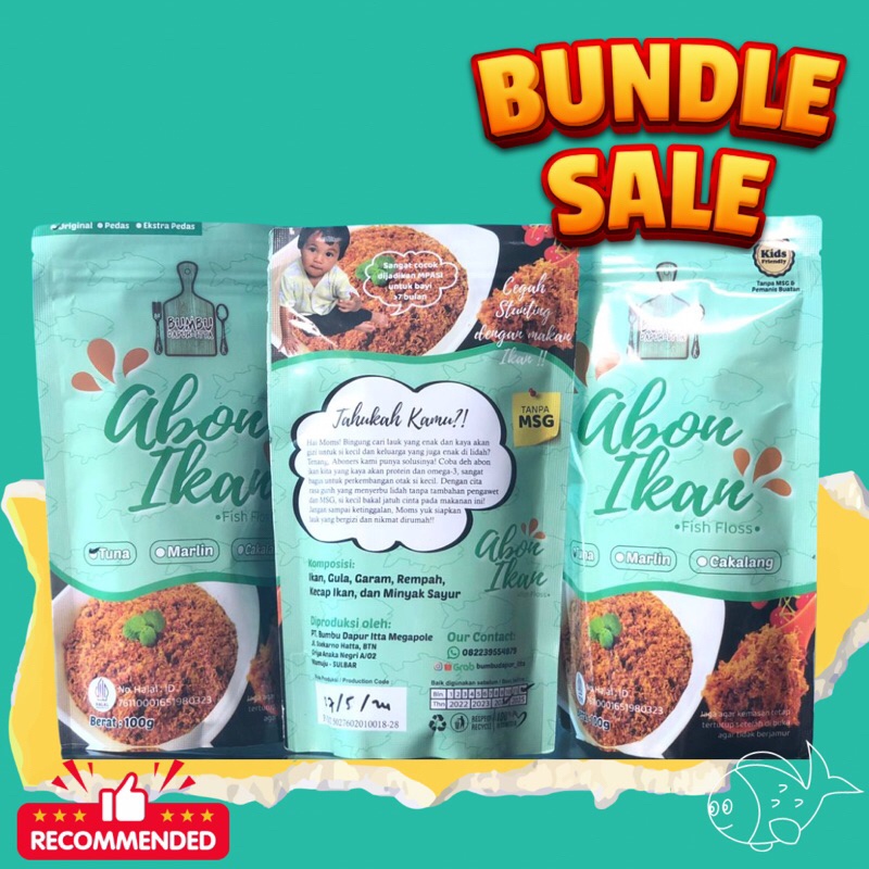 

Abon Ikan Tuna for kids - Non MSG