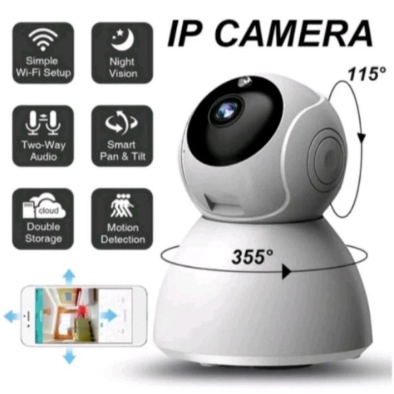 Snowman CCTV Aplikasi V380 PRO 8 MP WIFI IP Camera Wireless Snowman CCTV