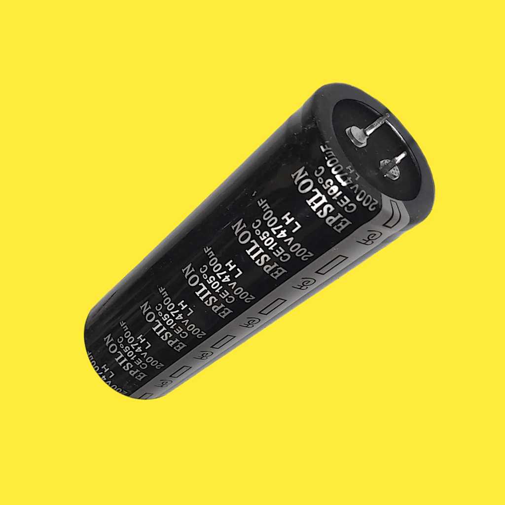 Kiyoshop12 Elco Epsilon 4700Uf 200V