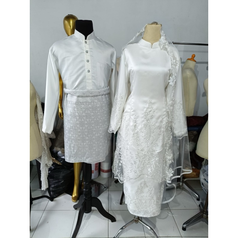 gaun pengantin Muslimah Malaysia gaun walimah gaun akad wedding dress muslimah