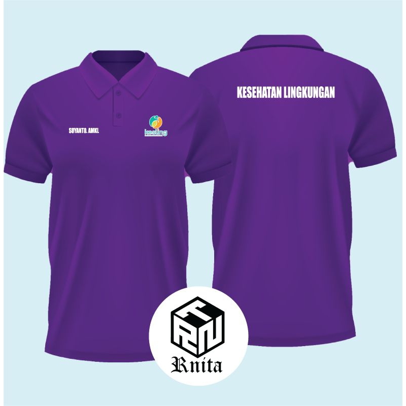 KAOS KERAH POLO- KESEHATAN LINGKUNGAN-
