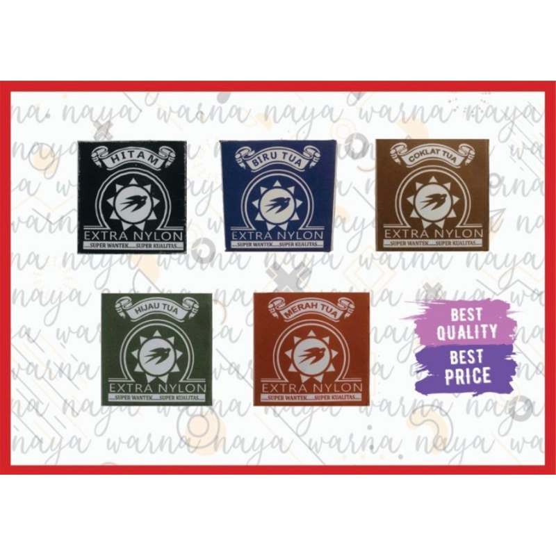 WANTEX NYLON WALET EXTRA PEKAT PREMIUM WENTER PEWARNA JEANS PAKAIAN