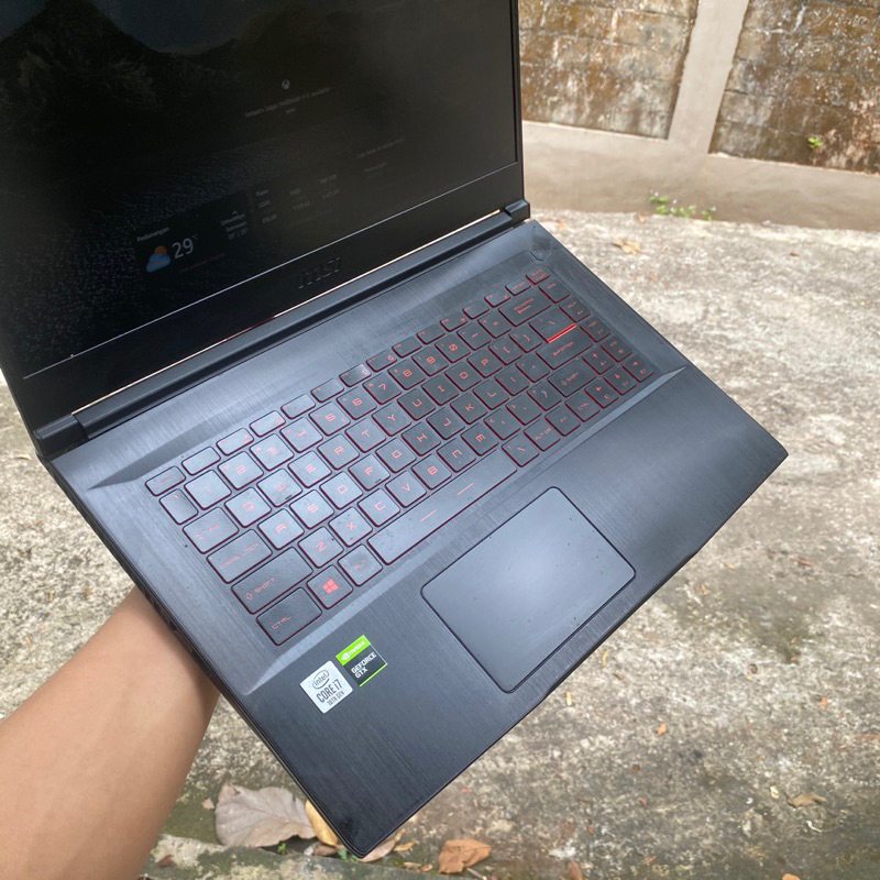 Laptop gaming MSI GF63 i7 Gen 10 | 16GB/512GB | GTX 1650Ti SOLD. Unit lain bisa Chat aja