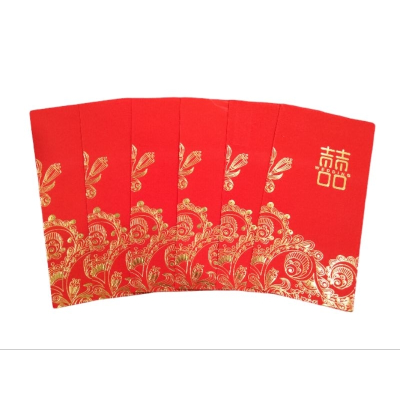 

Angpao wedding ShuangXi/ wedding ceremony/ teapai/ Phangteh/ angpao panjang9cmx17cm