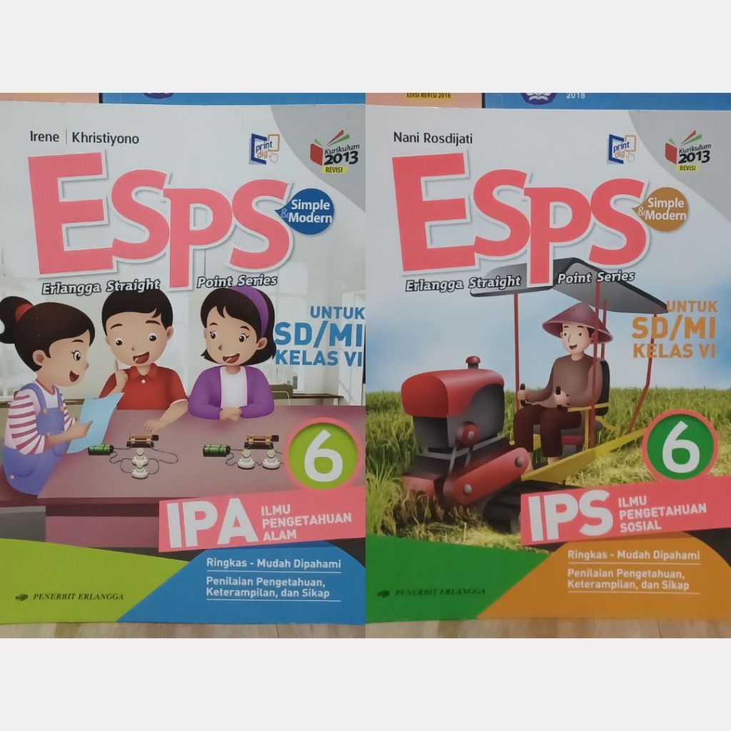 BUKU ESPS IPA & IPS Kelas 6