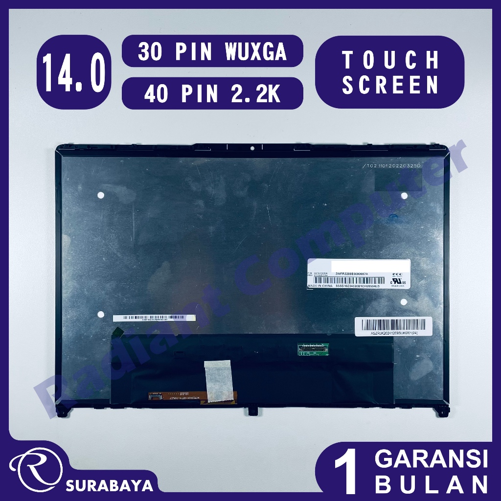 LCD LED Touchscreen Lenovo Ideapad Flex 5 14IAU7 14ALC7