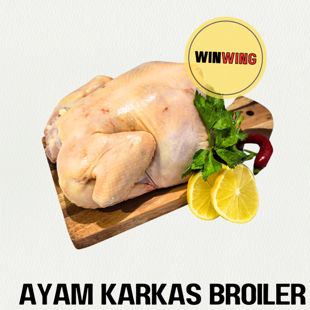 

WINWING Ayam Boiler 1 kg / WHOLE CHICKEN / KARKAS