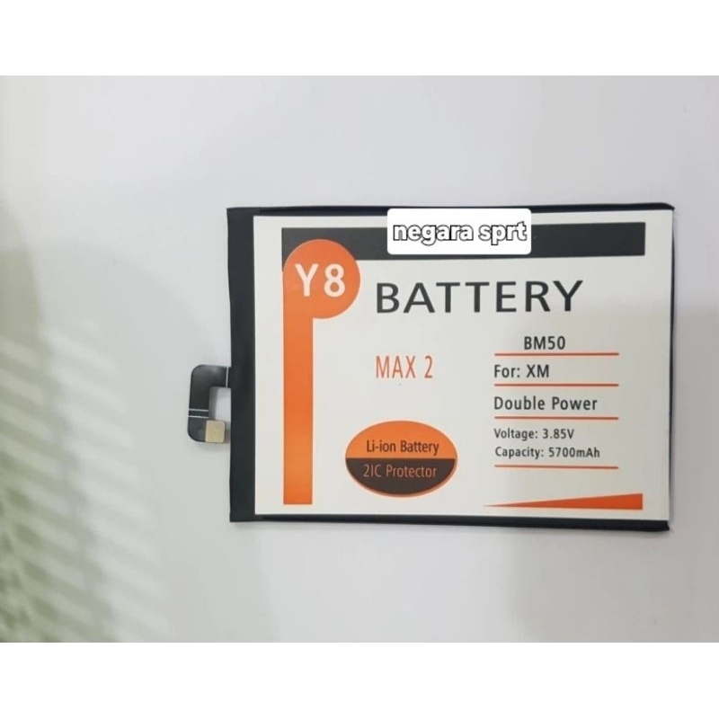 BATRE BATERAI XIAOMI MAX 2 DOUBLE POWER BM50