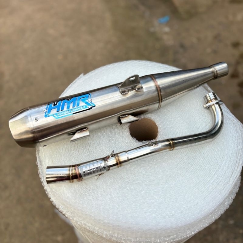 knalpot astrea grend set slincer model supra fi by HMR RACING EXHAUST