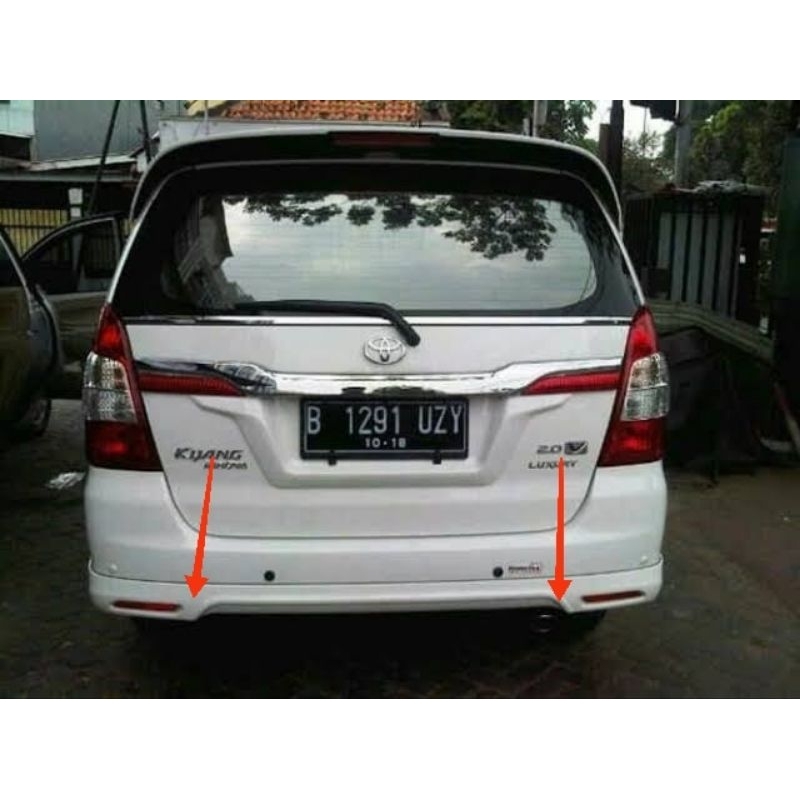 Bodykit Spoiler Bumper Bemper Belakang Innova Luxury Original Toyota