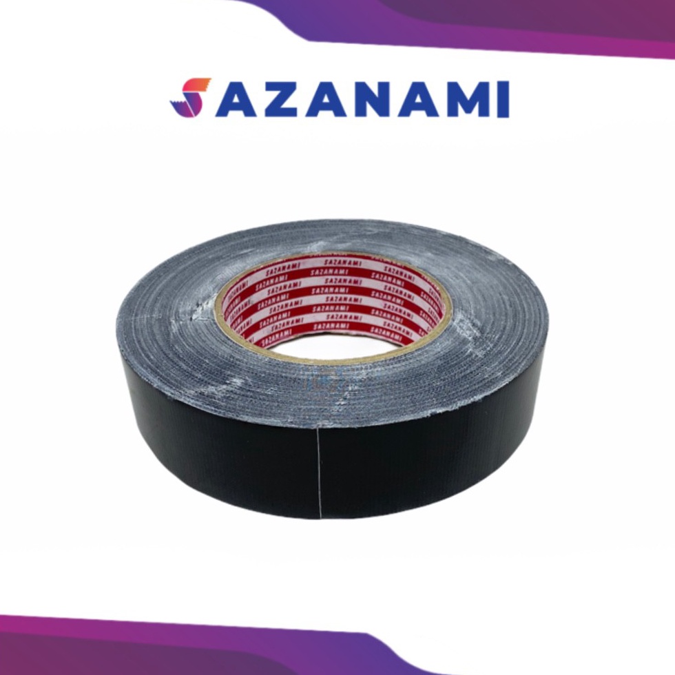 

lakban kain Hitam 36mm x 45 Meter sazanami cloth tape KODE Z9G1