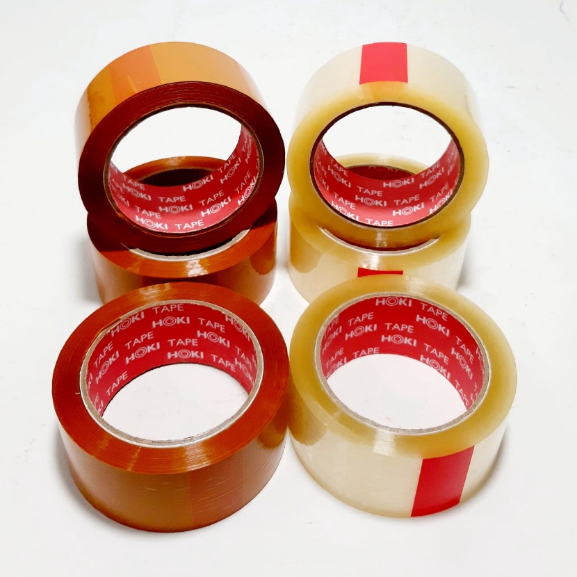 

Harga Glosir 6pcs Lakban Tape Coklat Dan Bening 2inchX45mmX1yard KODE D7P2
