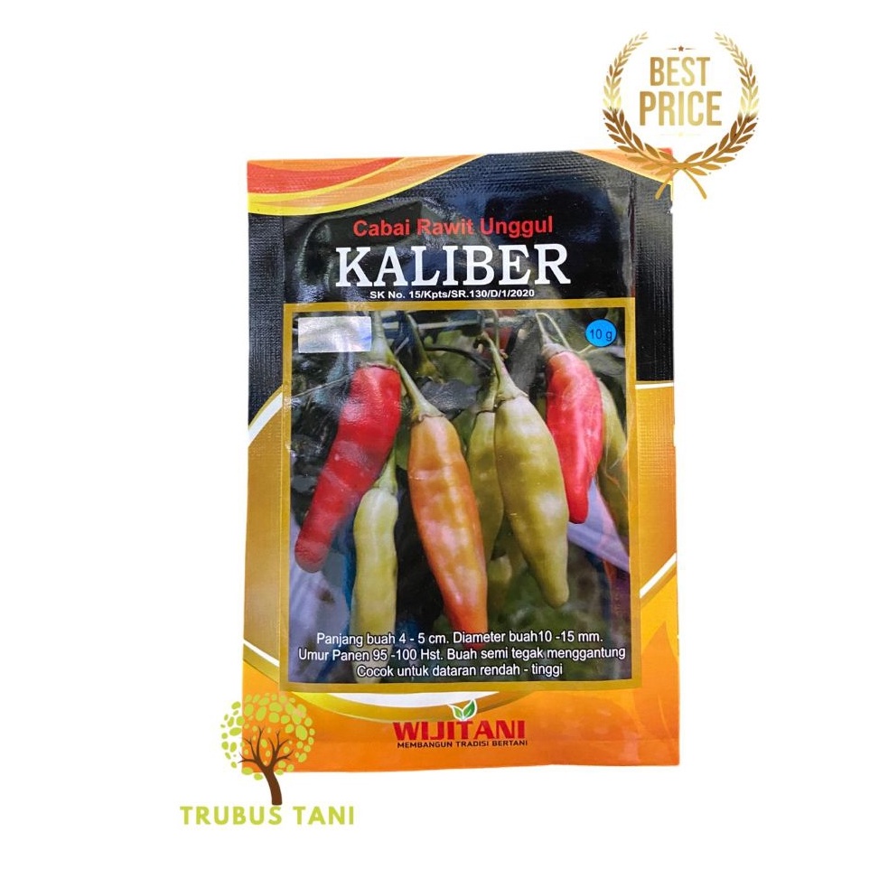 KODE B3T Benih cabe KALIBER 1gram benih cabai rawit unggul kaliber wijitanicabe setan