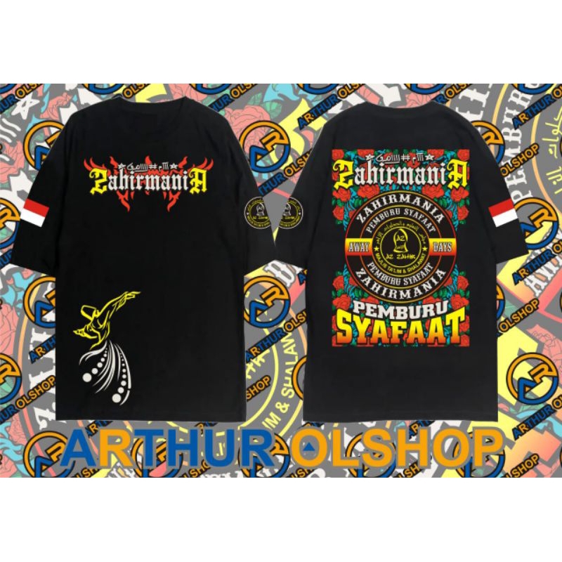 KAOS ZAHIRMANIA TERBARUH DEWASA, KAOS AZ ZAHIR, KAOS HABIB BIDIN, KAOS SANTRI, KAOS SHOLAWAT AZ ZAHI