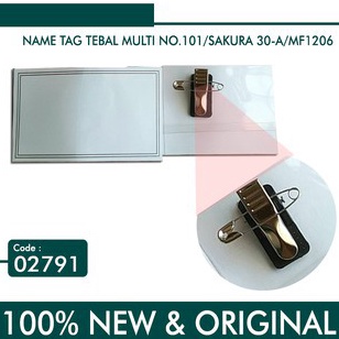 

PACK Name Tag Multi Tanda Peserta Peniti MURAH KODE O3J3