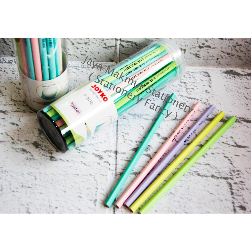 

KODE Q3I5 Pensil 2B Joyko Pastel P813 1 Drum 36 pcs