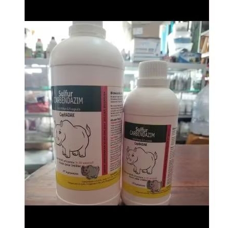 Disinfectan Sulfur Carbendazim 500ml/Fungisida Cap Badak