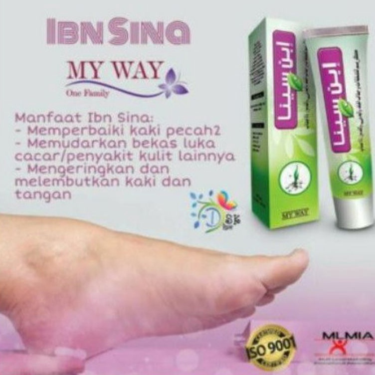 My Way Ibnu Sina cream gatel kaki pecahpecah x G4G7
