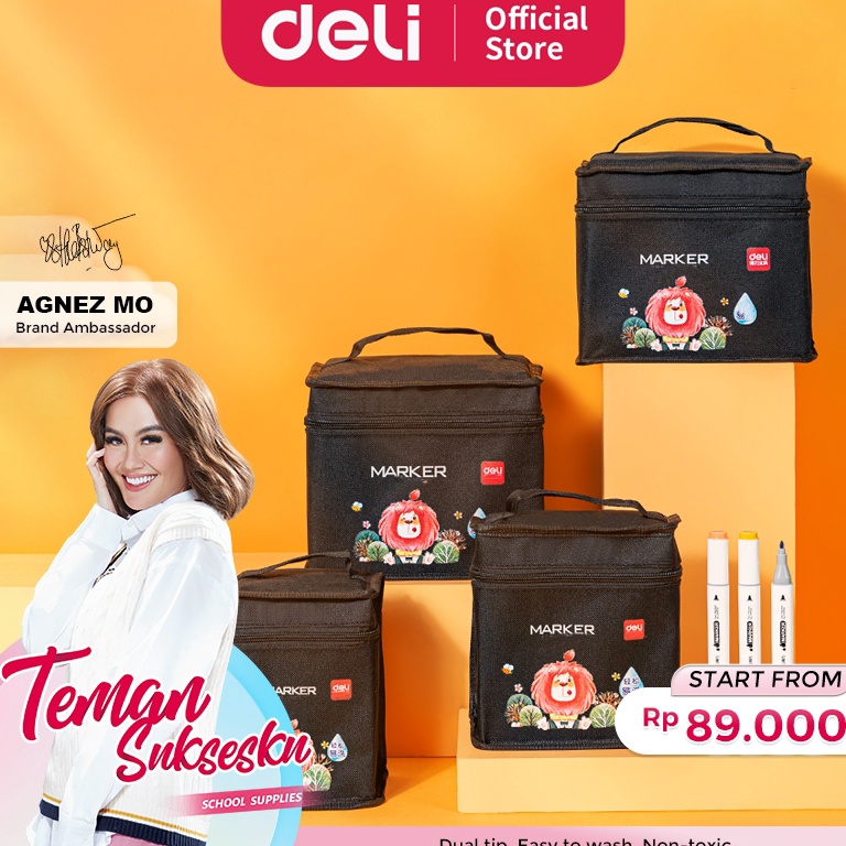 

Deli Spidol Sketsa Sketch Marker 4 8 Warna Dual Tip Non Toxic HM9 KODE I8O6
