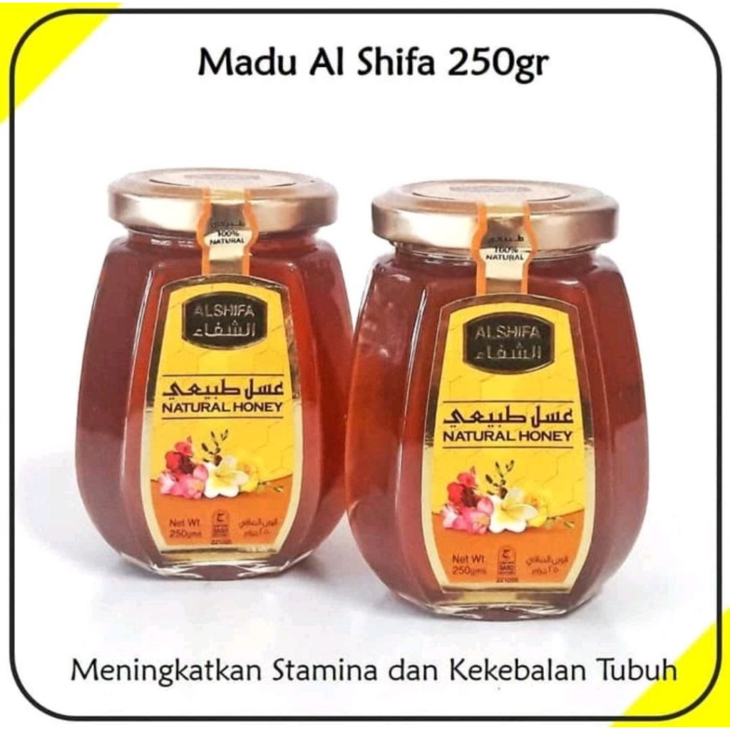 

Madu Murni Impor Original - Madu Alshifa Natural Honey 250 gram