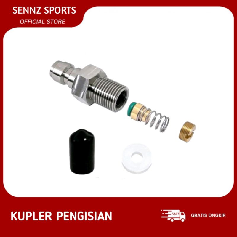 Kupler pengisian stenlis, kupler pompa pcp, Kupler pengisian pcp, Sparepart pompa pcp