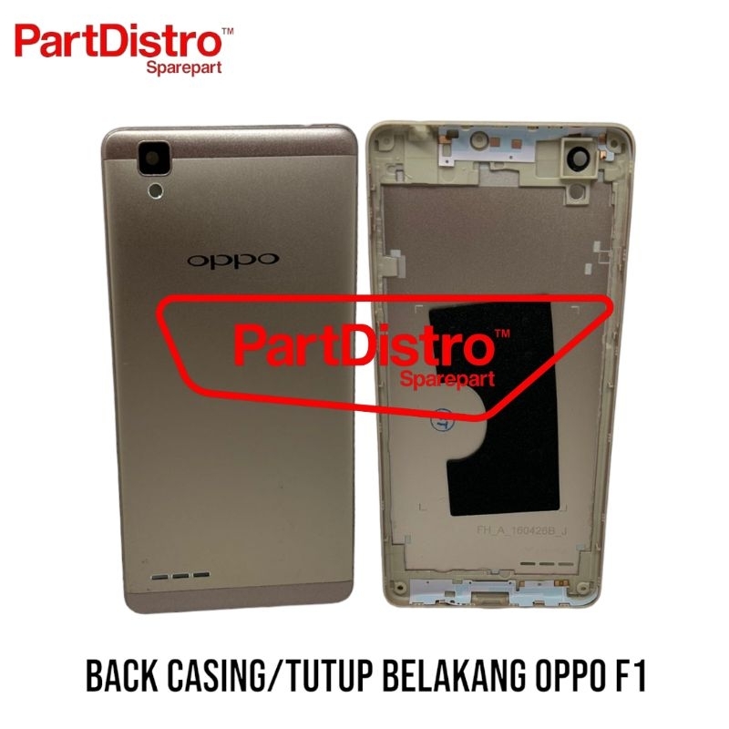 BACK CASING OPPO F1 GOLD