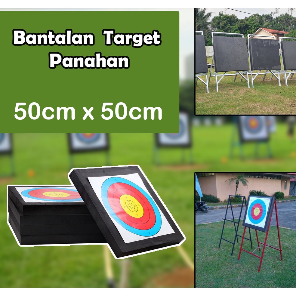 KODE W57L Spon Target Panahan Bantalan Target Panah 5x5cm Eva Archery