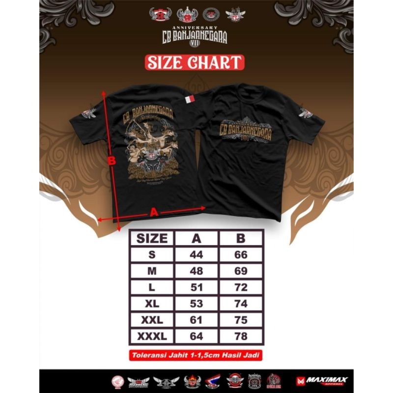 Kaos Acara CB seluruh Indonesia