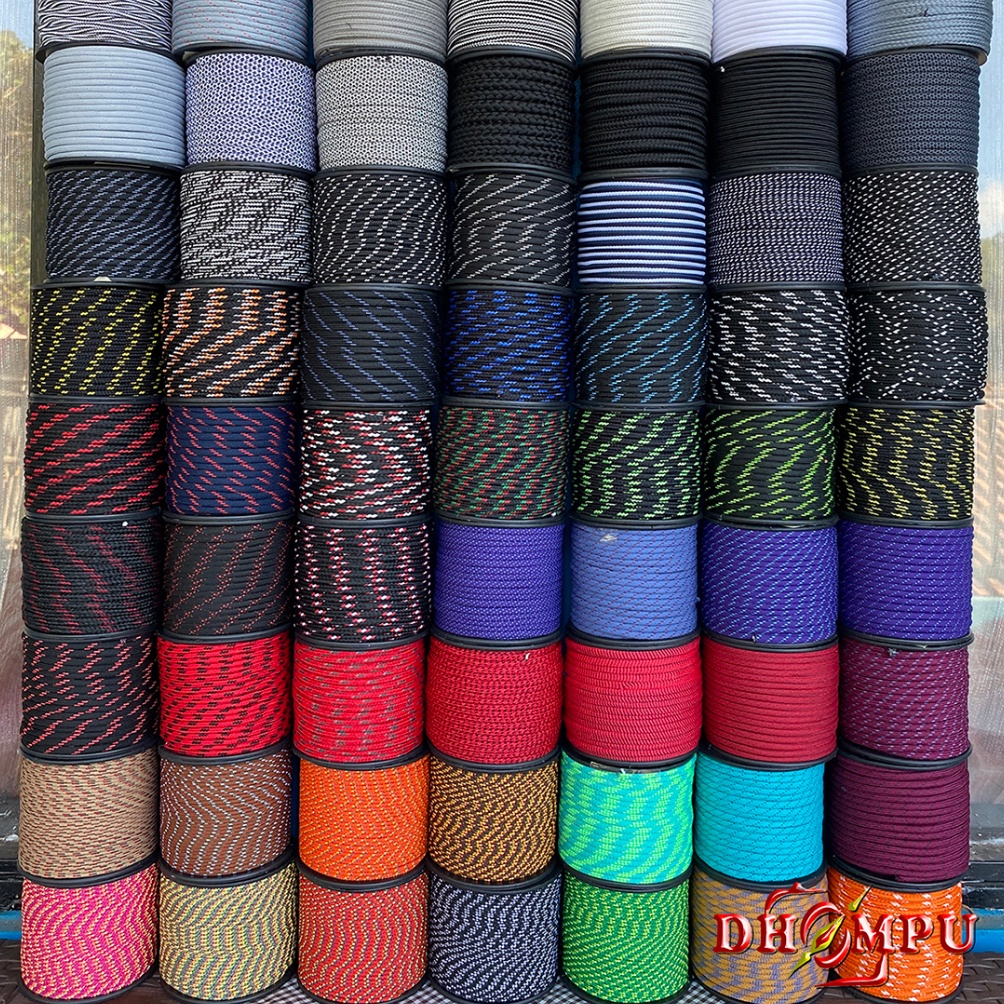 

Tali Prusik Rollan 2mm 3mm 4mm 5mm 6mm DB542 Bahan Pembuat Kerajinan5 KODE Y2F5