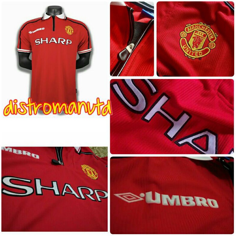 KODE F23Q Jersey MU Retro Clasic Treble Winners 1999