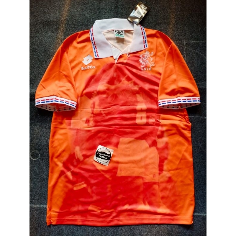 JERSEY RETRO BELANDA HOLLAND 1996 1997 96 97 EURO HOME 1998 98