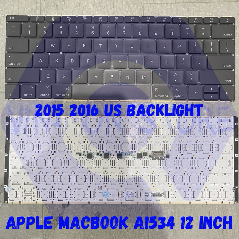 Keyboard for Retina 12 inch Apple MacBook A1534 2015 Backlight