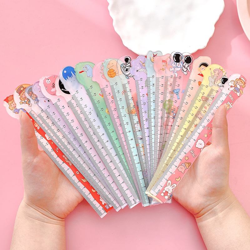 

Satuan- Penggaris lucu anak sekolah/ Stationery Penggaris Back to School motif lucu anak 15 cm