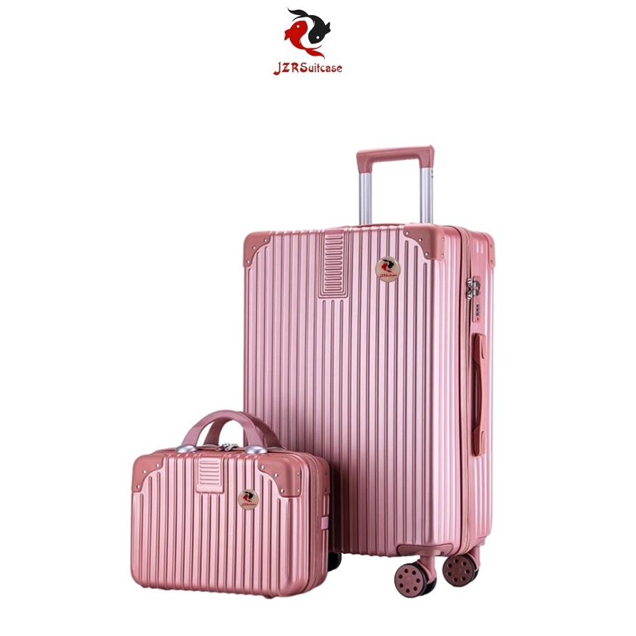 KODE T84W Jzr Suitcase 2 inch Koper Koper Kabin Bagasi Koper Tas Travel Polo besar anak perempuan ka