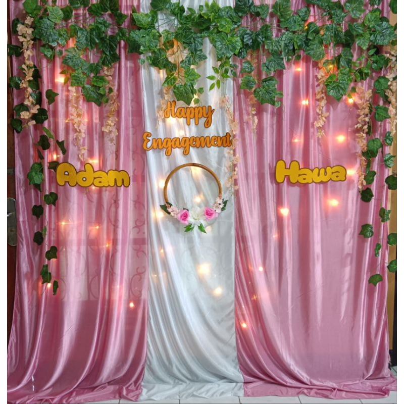 Paket Lengkap Dekorasi Lamaran Sederhana Simpel Murah Bisa untuk Aqiqah Ulang Tahun dan Sejenisnya