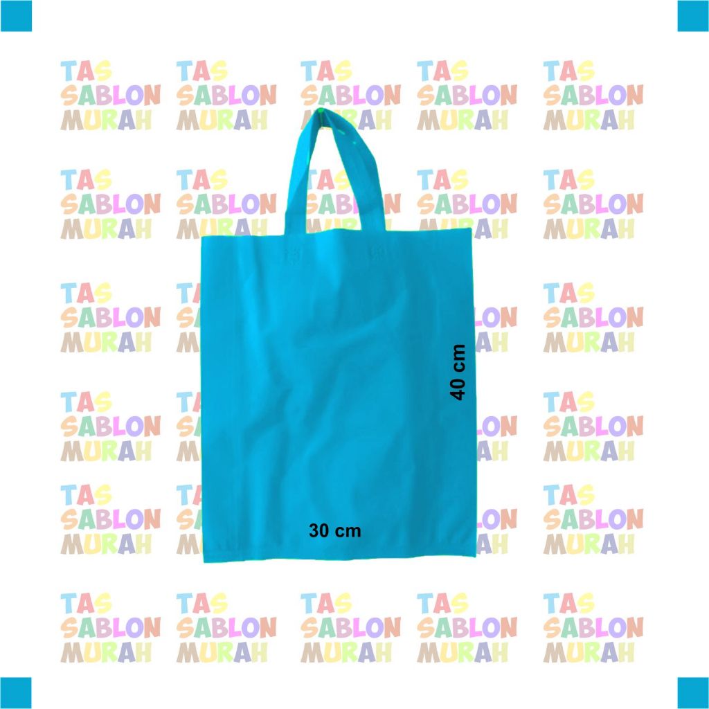 

Goodie Bag 30x40 Handle Tali Lipat Samping Toska Real 75 gsm
