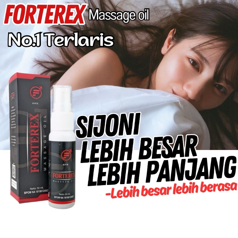 KODE O95R FORTEREX MASSAGE OIL untuk sijoni 1 ORIGINAL BPOM Bebas khawatir Efek samping