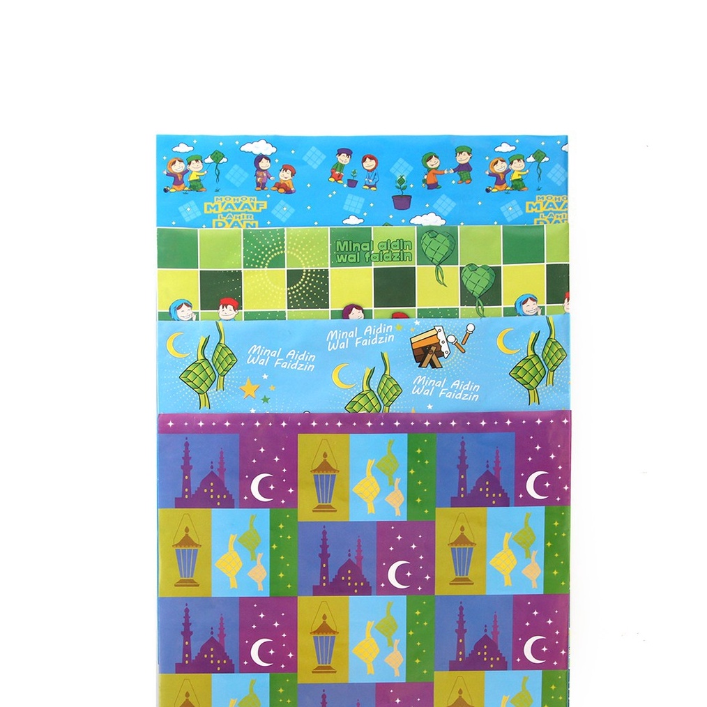 

BURUAN SERBU Paket Isi 2 Kertas Kado Lebaran Idul Fitri Harvest