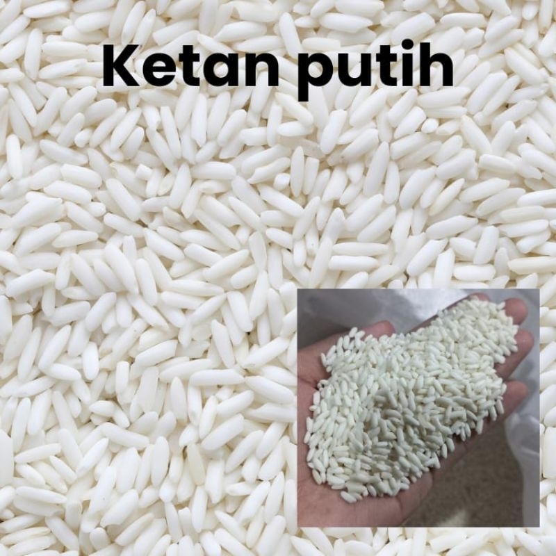 

Beras Ketan Putih dan Hitam 100gram
