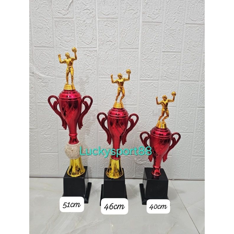 trophy Piala ck31 volley bola voli 1 set isi 3
